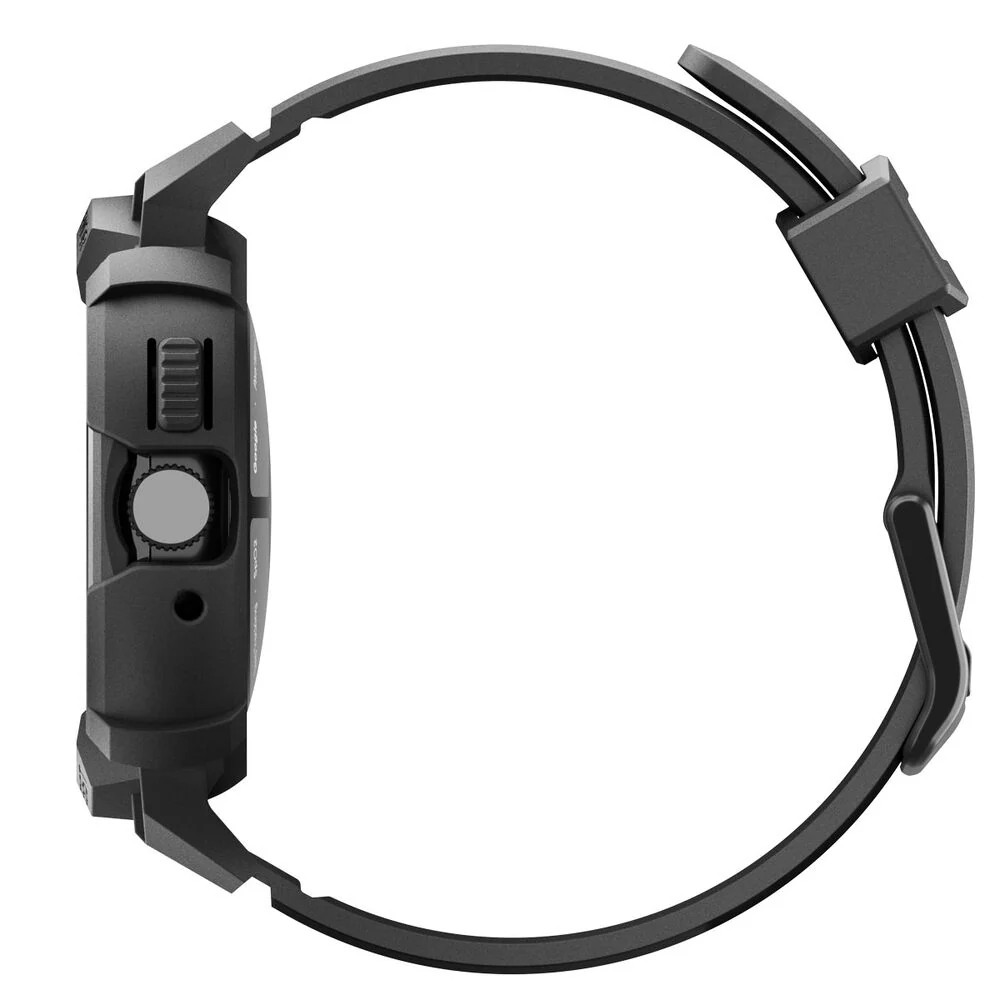Spigen Pixel Watch 4 45mm Rugged Armor Pro Case (Black) - Image 5