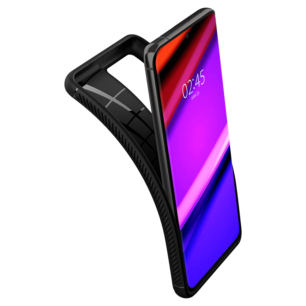 Spigen Samsung Galaxy S21 Ultra Rugged Armor Case - Black - Image 6