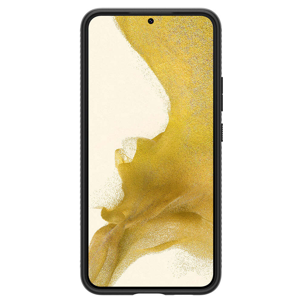 Spigen Samsung Galaxy S22 Liquid Air Case - Black - Image 3
