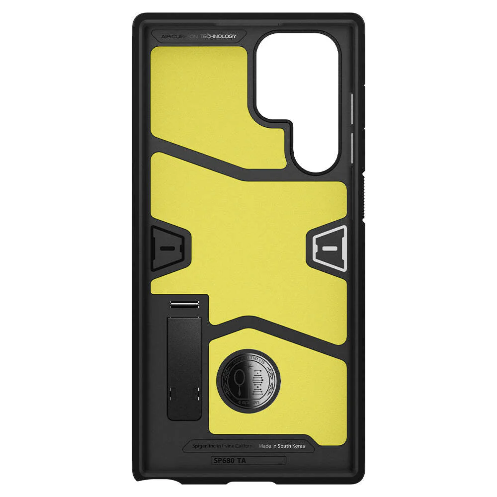 Spigen Samsung Galaxy S22 Ultra Tough Armor Case - Black - Image 4