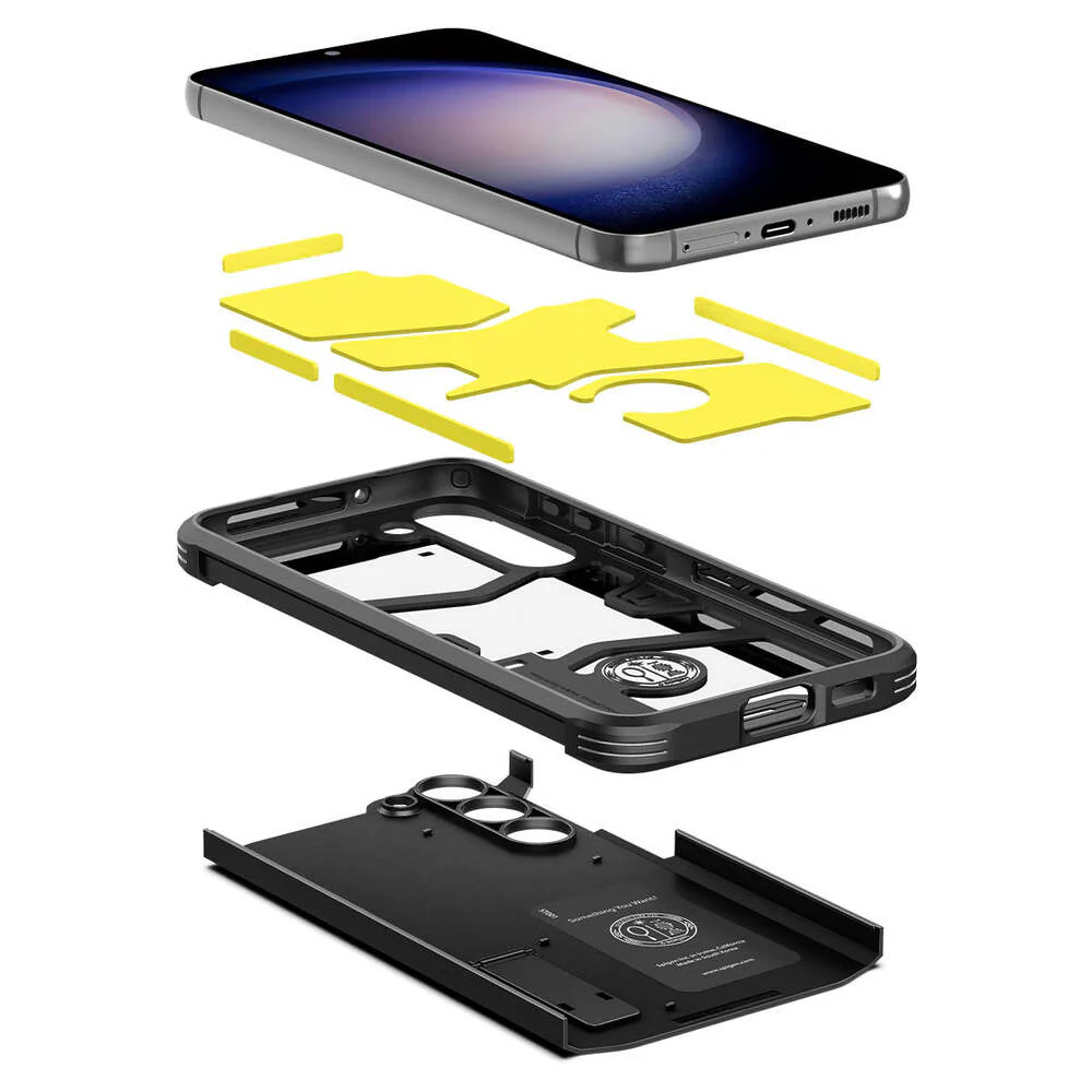 Spigen Samsung Galaxy S23 Plus Tough Armor Case - Black - Image 6
