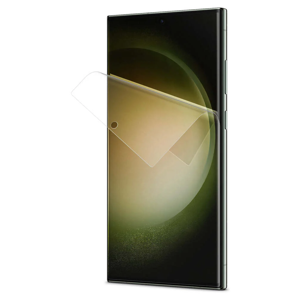 Spigen Samsung Galaxy S23 Ultra Neo Flex 2PCS Screen Protector - Clear - Image 4