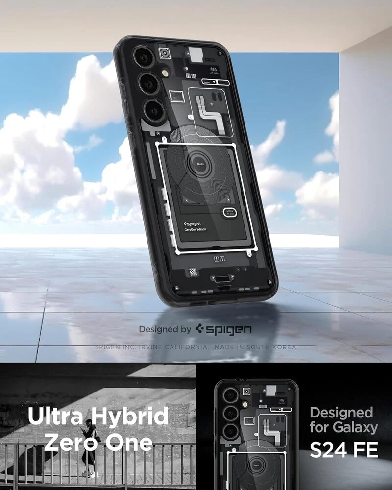 Spigen Samsung Galaxy S24 FE Ultra Hybrid Zero One Case - Zero One - Image 2