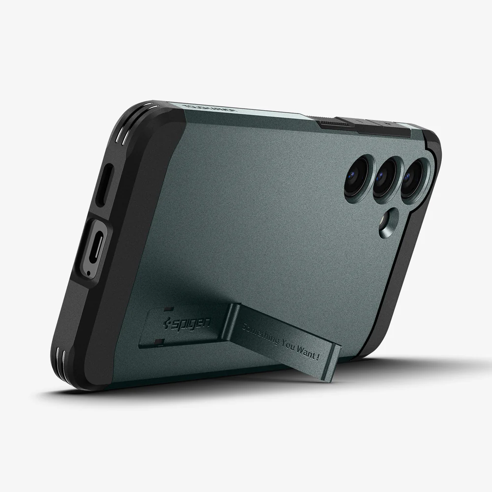 Spigen Samsung Galaxy S24 Plus Tough Armor Case - Abyss Green - Image 6