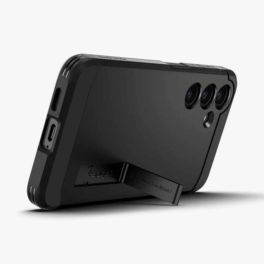 Spigen Samsung Galaxy S24 Tough Armor Case - Black - Image 6