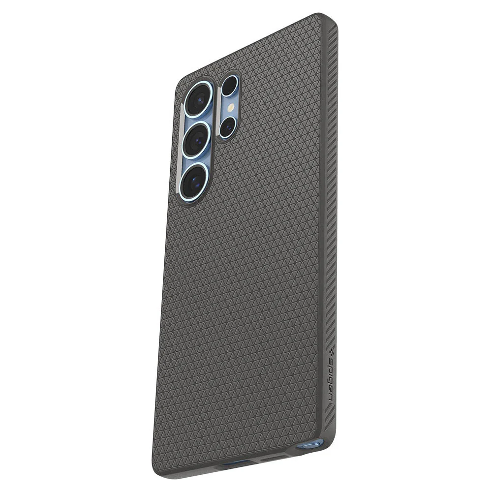 Spigen Samsung Galaxy S25 Ultra Liquid Air Case - Marble Grey - Image 5