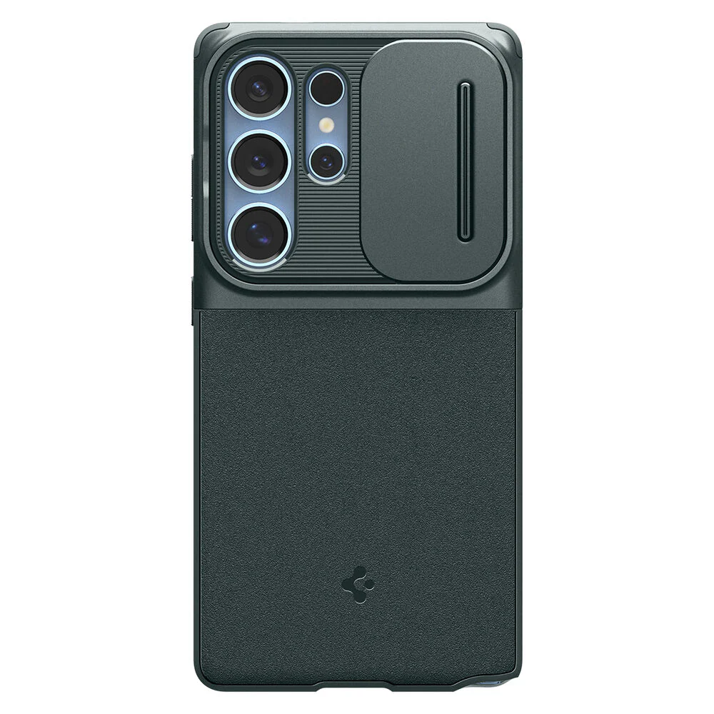 Spigen Samsung Galaxy S25 Ultra Optik Armor Case (Abyss Green) - Image 3