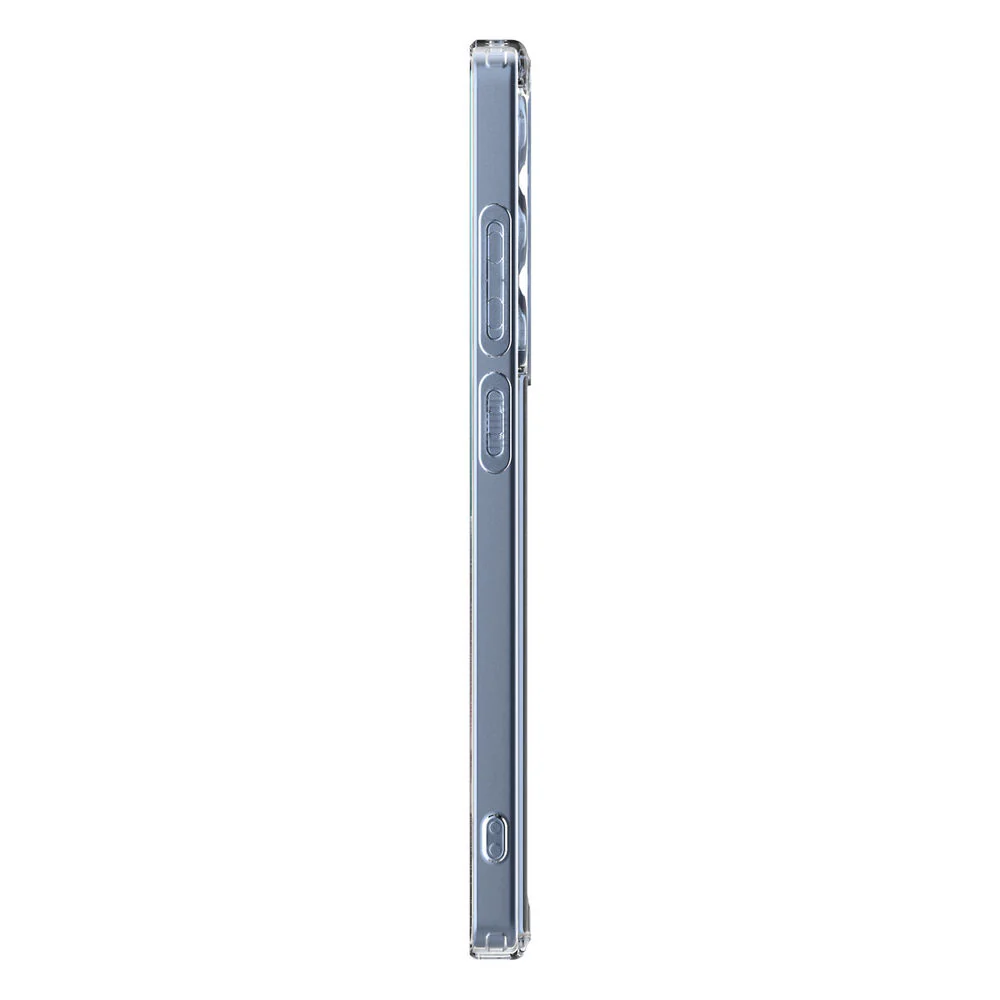 Spigen Samsung Galaxy S25 Ultra Ultra Hybrid (MagFit) Case - Clear Case / White Ring - Image 4