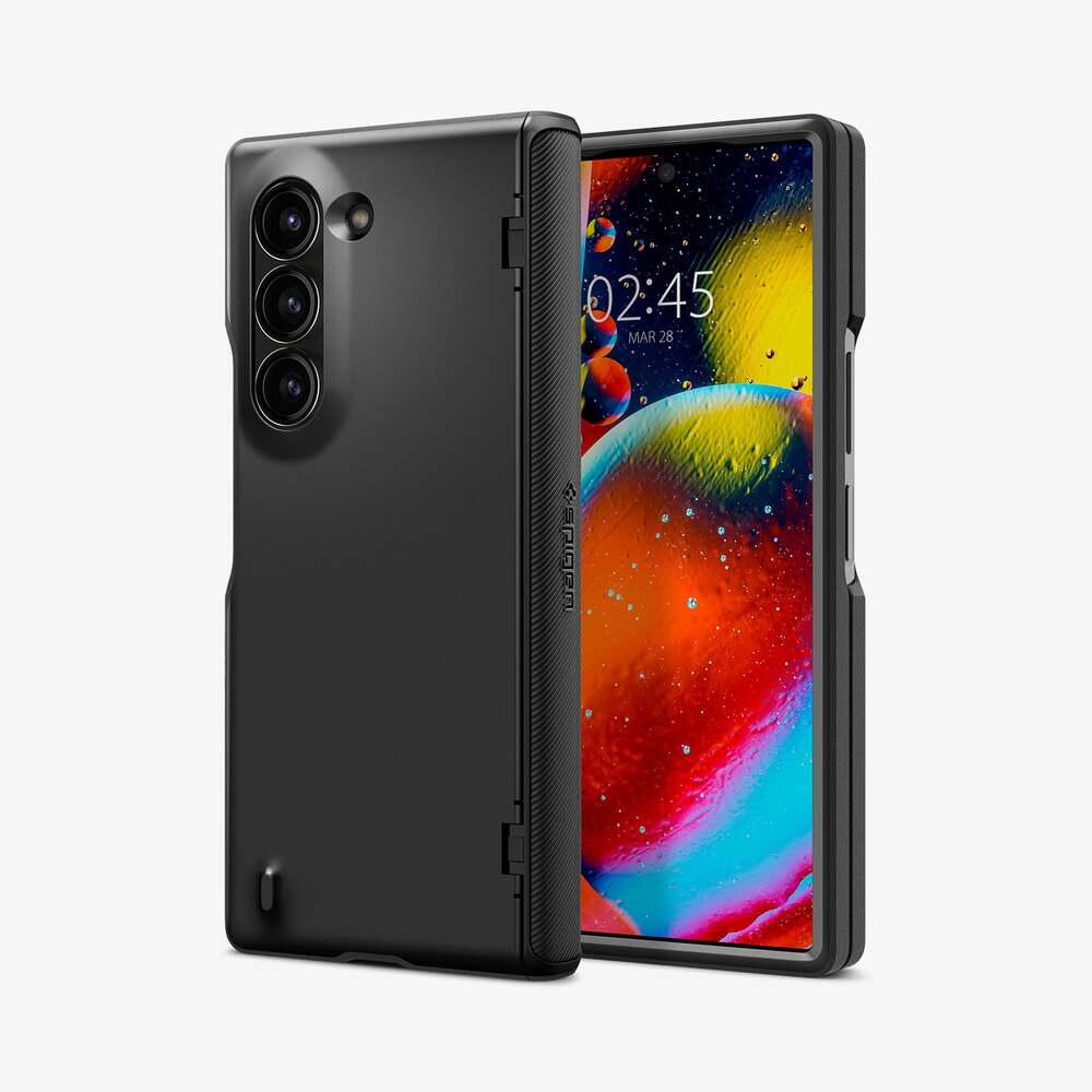 Spigen Samsung Galaxy Z Fold 6 Slim Armor Pro Case - Black - Image 5