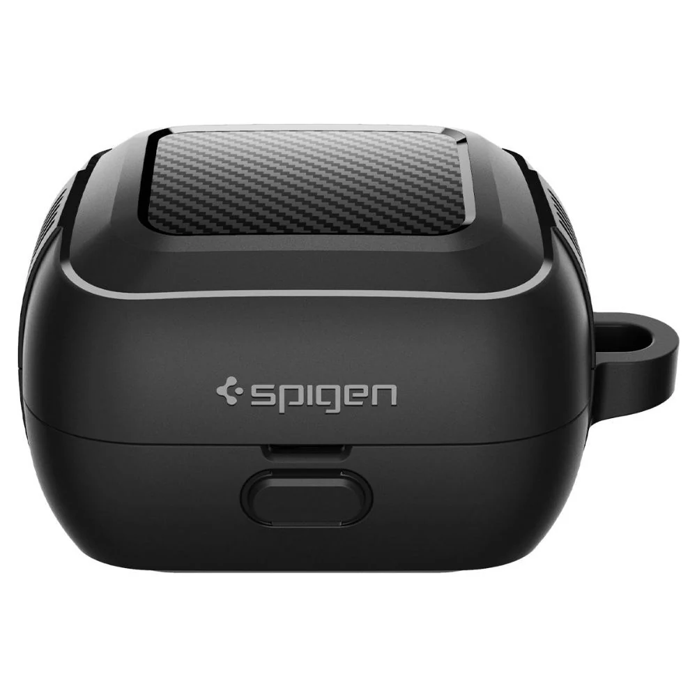 Spigen Sony LinkBuds WF-L900 Rugged Armor Case (Black) - Image 3