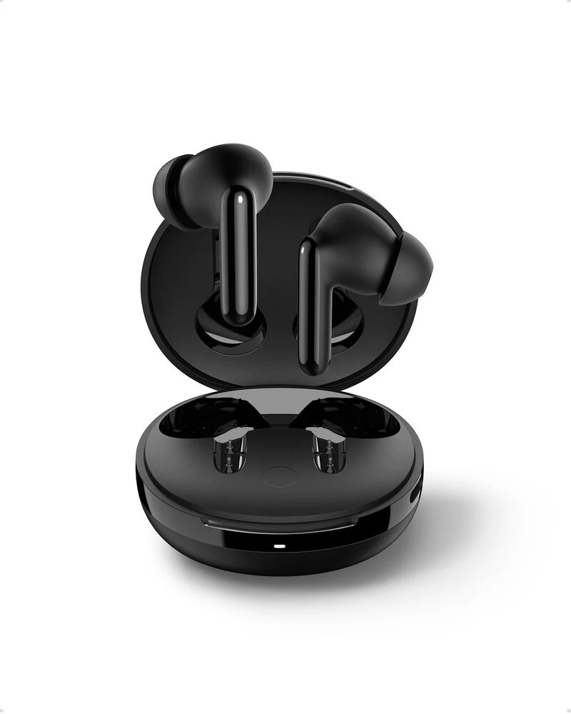 Spigen SPIGEN AUDIO Advanced Noise Cancellation in-Ear Earbuds SA-TW S10 Earphone (Black) - Image 3