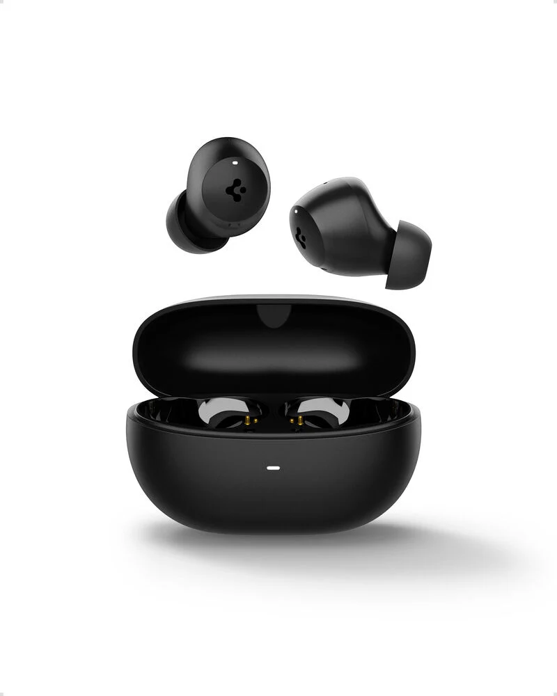 Spigen SPIGEN AUDIO Advanced Noise Cancellation Pro in-Ear Earbuds SA-TW P10 Earphone (Black) - Image 3