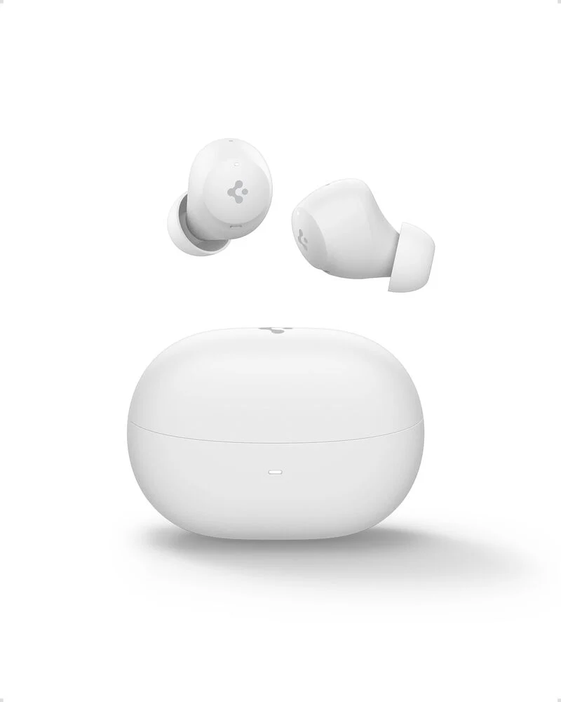 Spigen SPIGEN AUDIO Advanced Noise Cancellation Pro in-Ear Earbuds SA-TW P10 Earphone (White) - Image 2