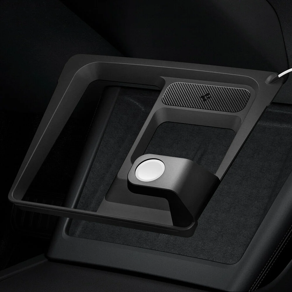 SPIGEN Tesla Model 3 Highland (2024-2026) TO272H 3 in 1 Charging Hub (Black) - Image 9