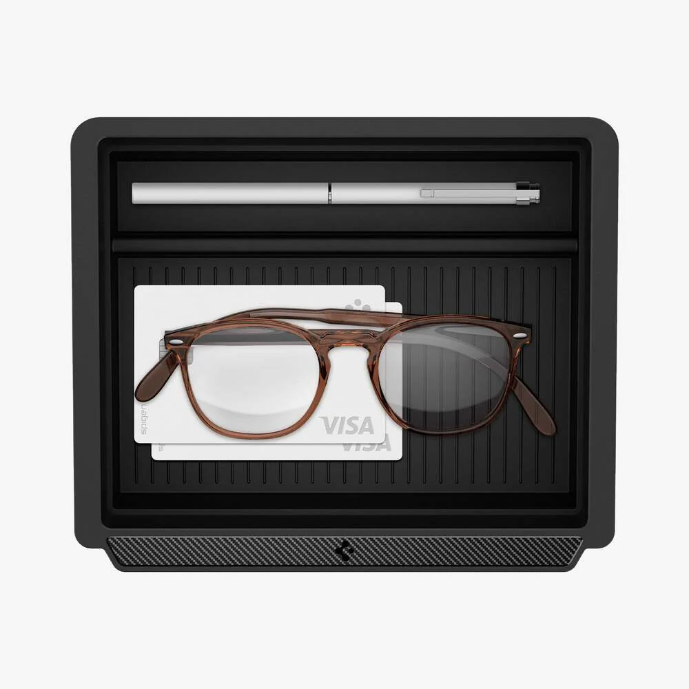 SPIGEN Tesla Model Y Juniper (2025-2026) Y L TO220SH Sliding Center Console Tray (Carbon Edition) - Image 7