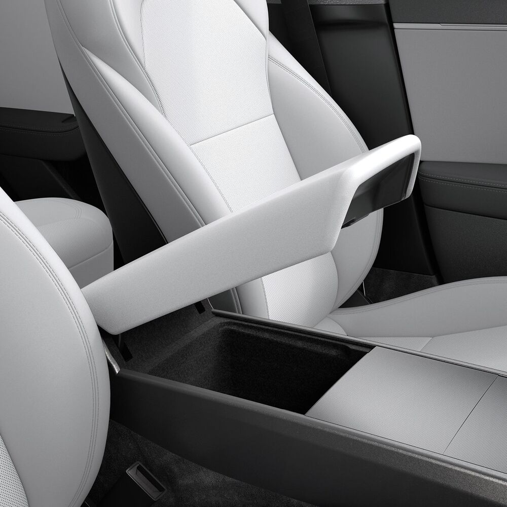 SPIGEN Tesla Y Juniper (2025-2026) Y L TO240H Console Armrest Cushion (White) - Image 6