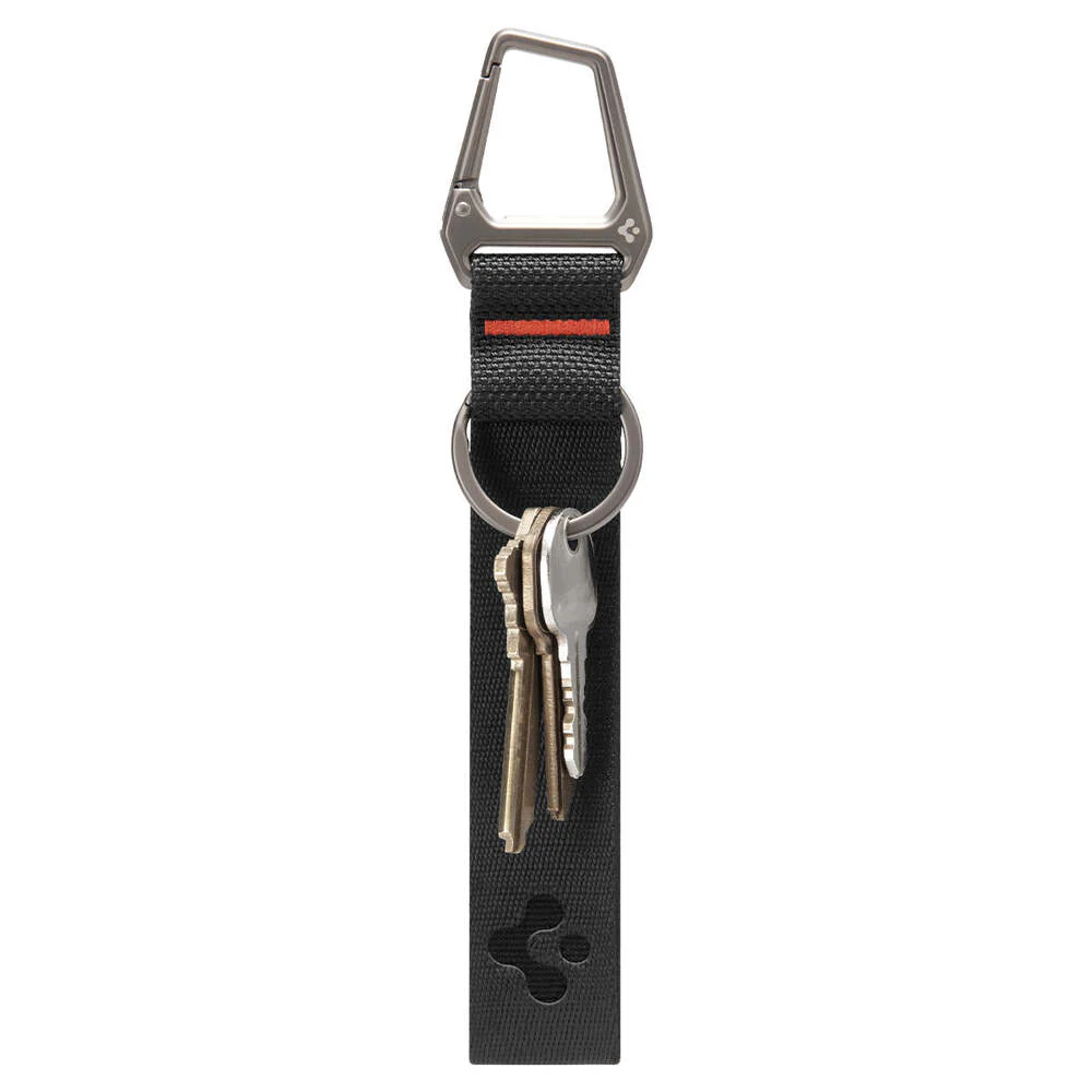 Spigen Universal Lifestyle and Travel Carabiner Black Strap + Key Ring Lifestyle and Travel - Black - Image 3