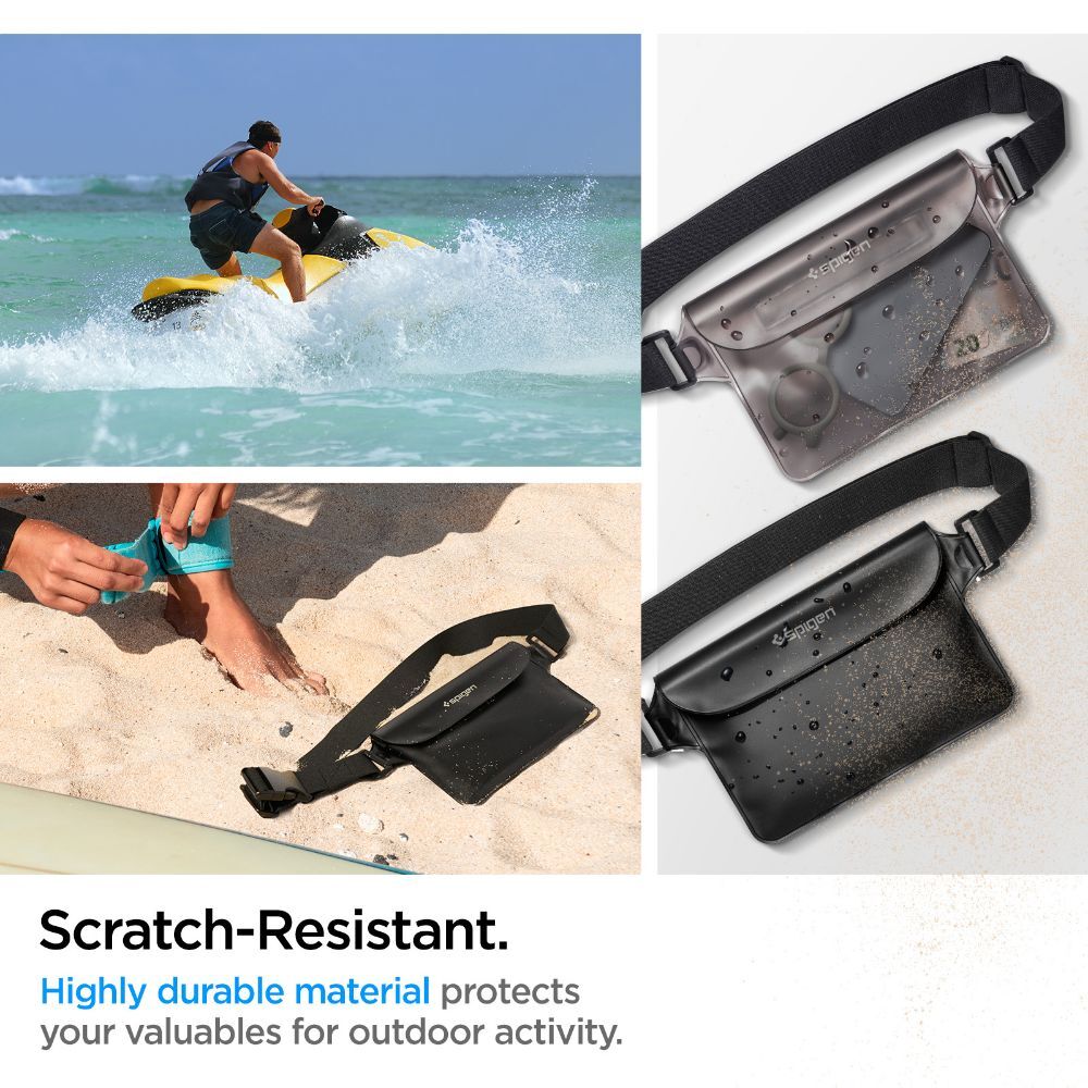 Spigen Universal Summer Series Aqua Shield A620 Bags and Sleeves - Black - Image 5