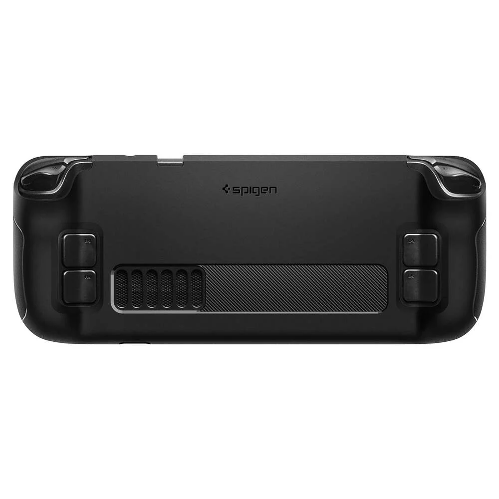 Spigen Valve Steam Deck OLED 2023 / LCD 2022  Rugged Armor Video Game Accessories - Black - Image 4