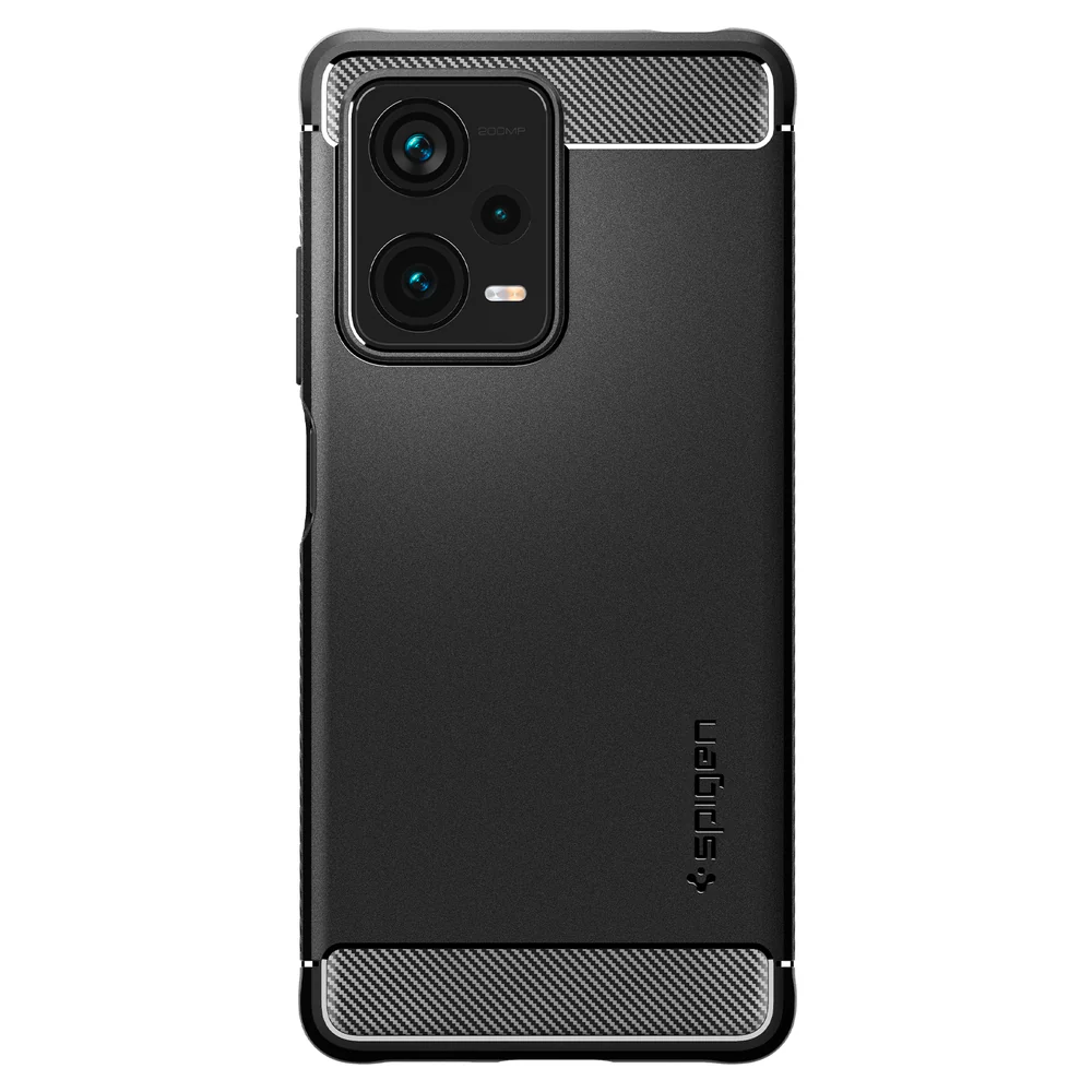 Spigen Xiaomi Redmi Note 12 Pro Plus Rugged Armor Case (Black) - Image 3