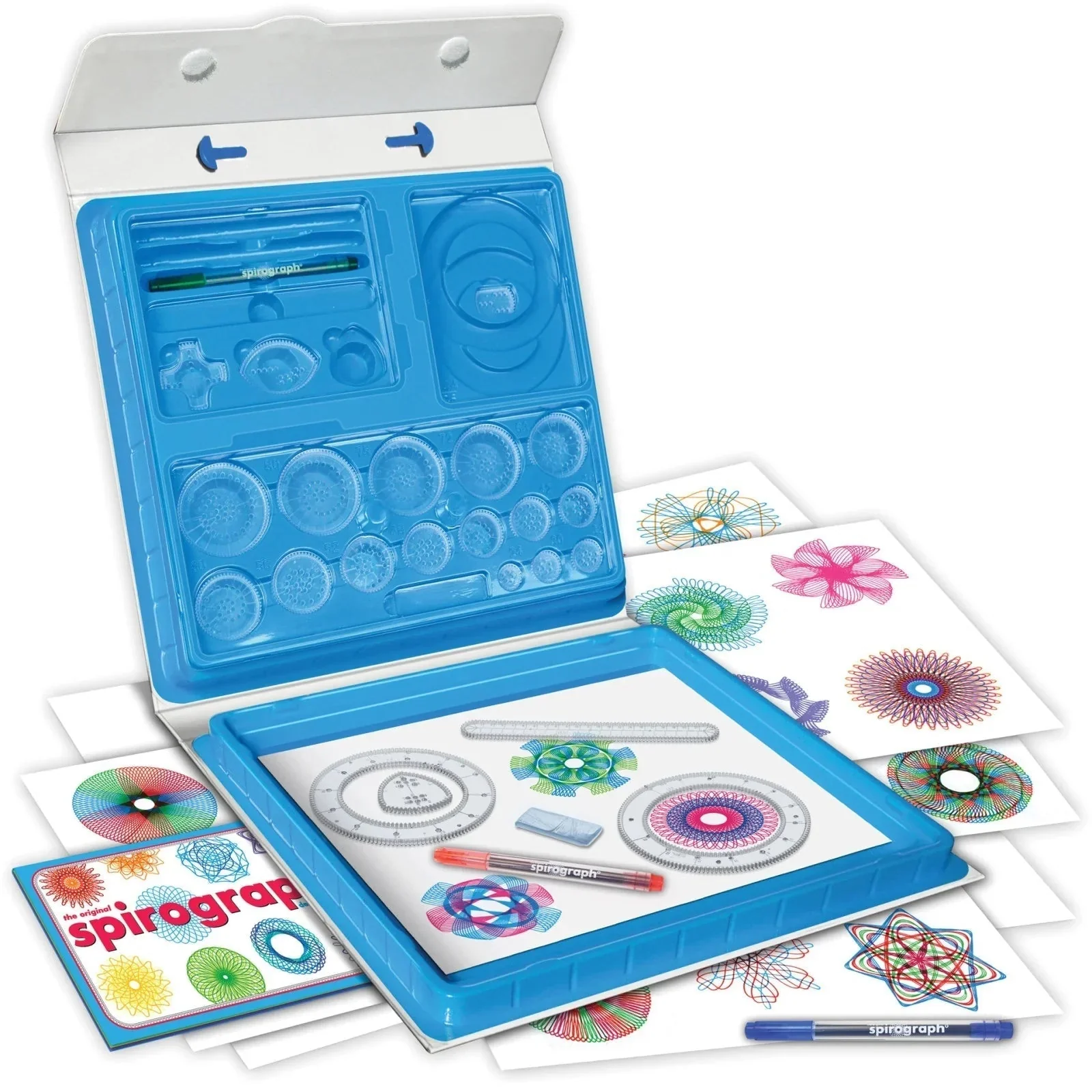 Spirograph The Original Deluxe Kit 45+ Piece Drawing Set - Image 2