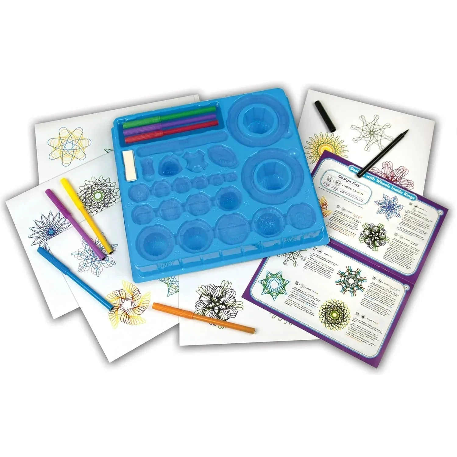 Spirograph The Original Drawing Set with Markers - Image 2