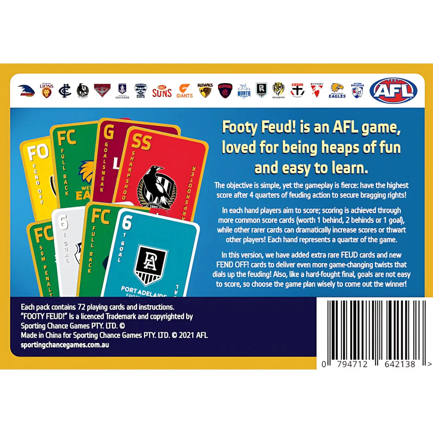 Sporting Chance Games AFL Footy Feud Finals the AFL Party Game - Image 2