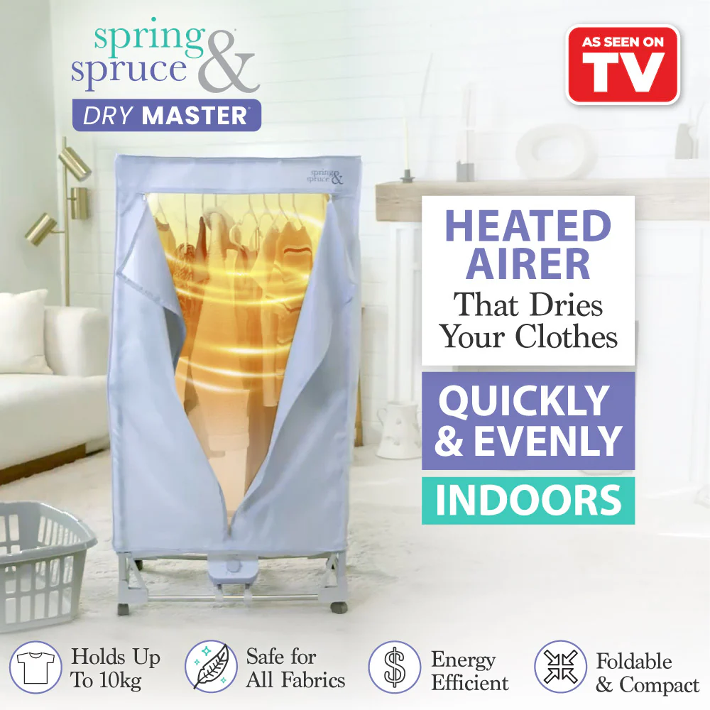 Spring and Spruce Dry Master Indoor Heated Air Dryer for Clothes - Image 2