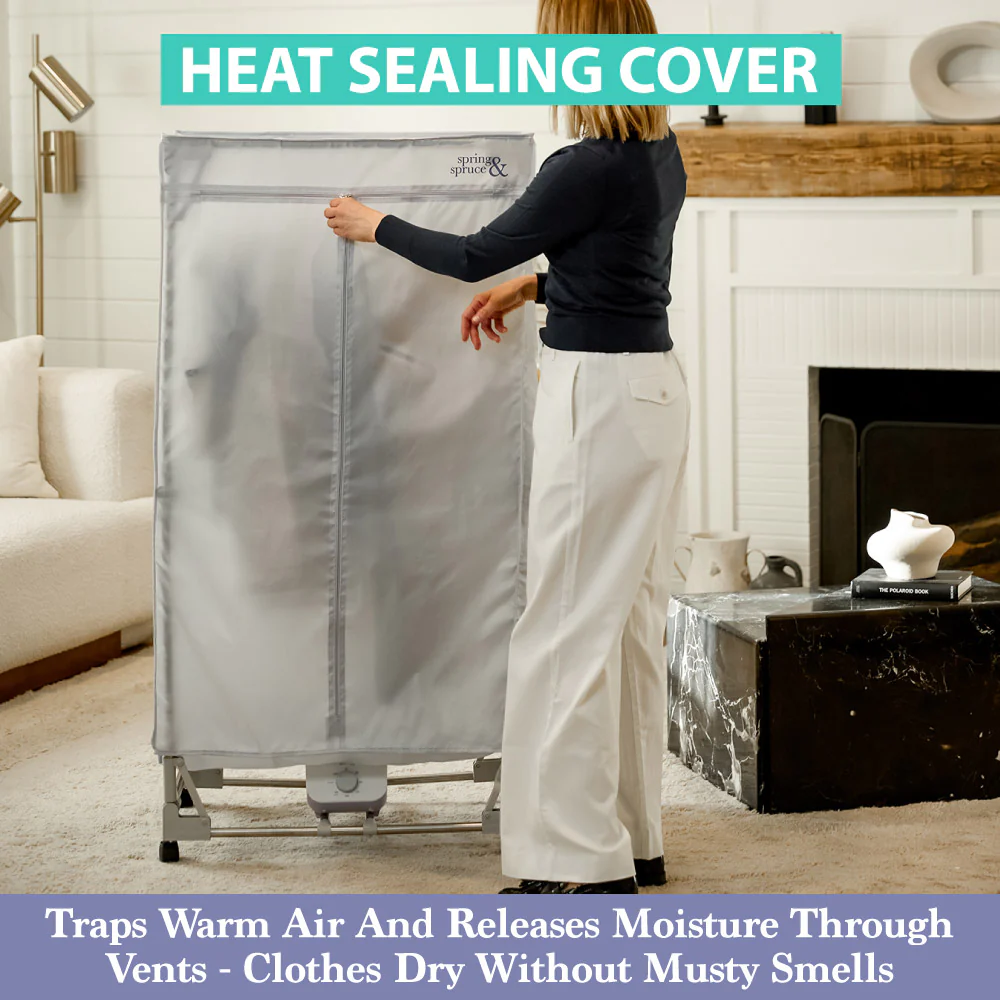 Spring and Spruce Dry Master Indoor Heated Air Dryer for Clothes - Image 4