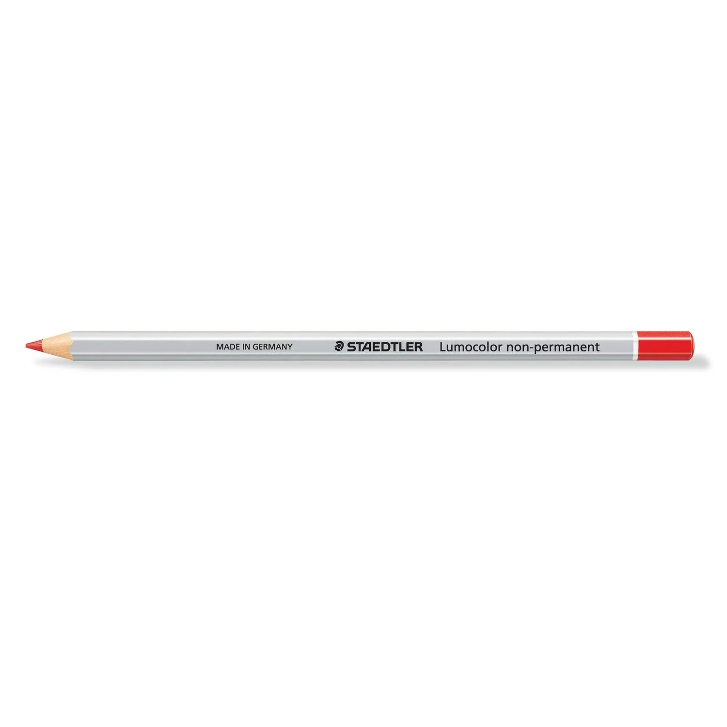 Staedtler 108 Lumocolor Non-Permanent Omnichrom Pencils Red Box 12 - Image 2