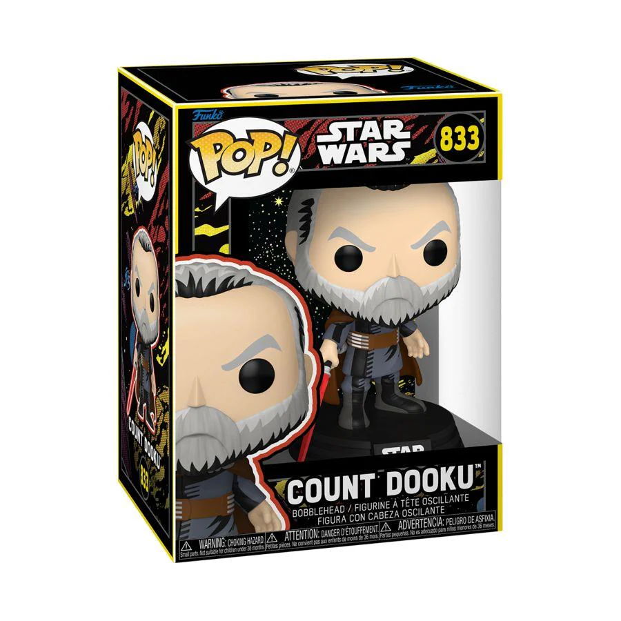 Star Wars - Count Dooku (Retro) Pop! Vinyl - Image 2