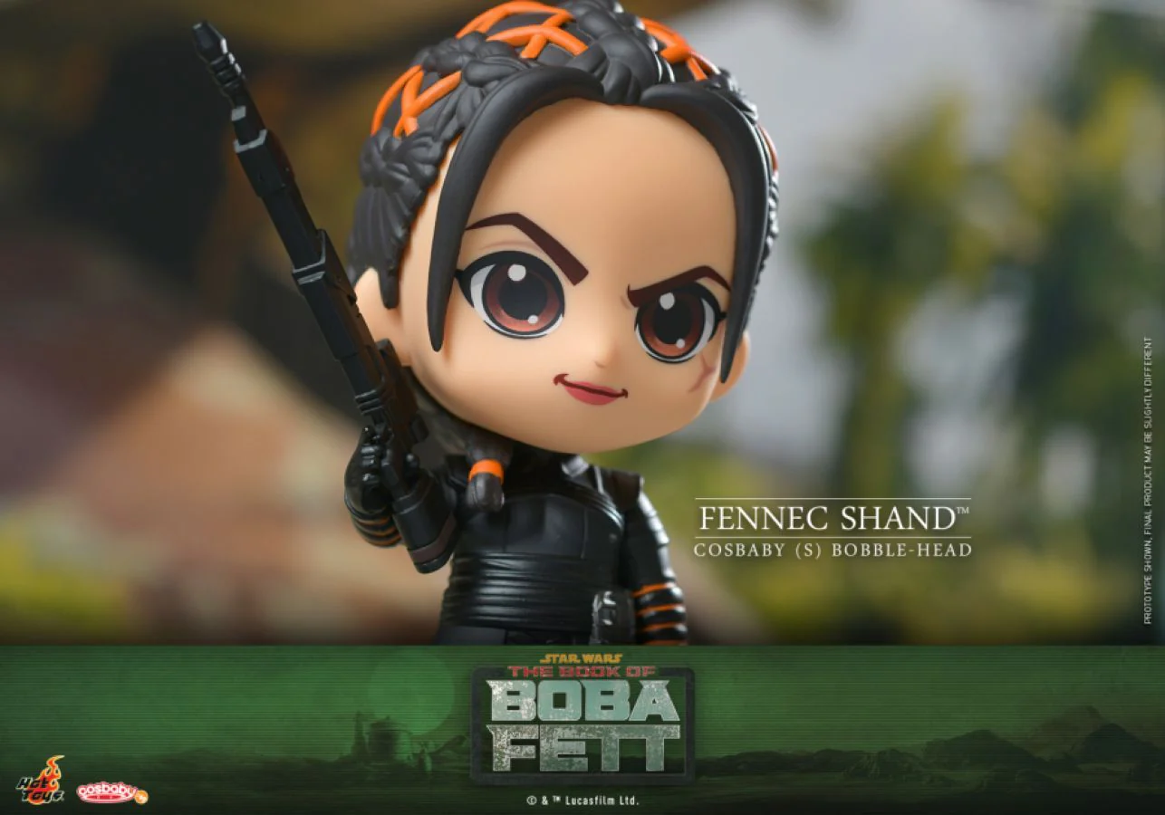 Star Wars Fennec Shand Bounty Hunter Cosbaby Hot Toys Action Figure Toy - Image 4