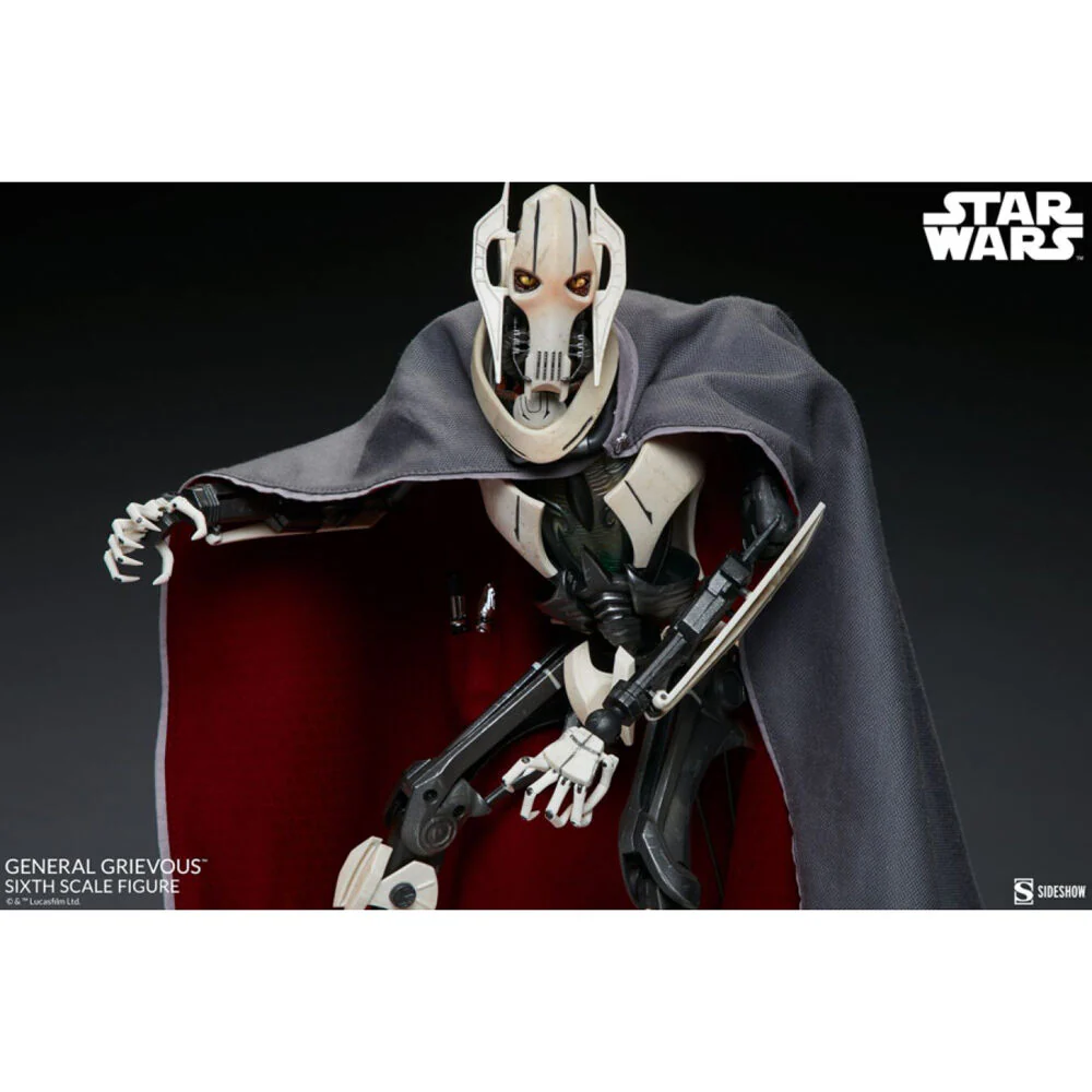 Star Wars General Grievous 1:6 Scale Action Figure - Image 3