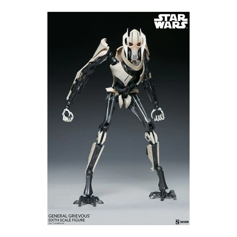 Star Wars General Grievous 1:6 Scale Action Figure - Image 6
