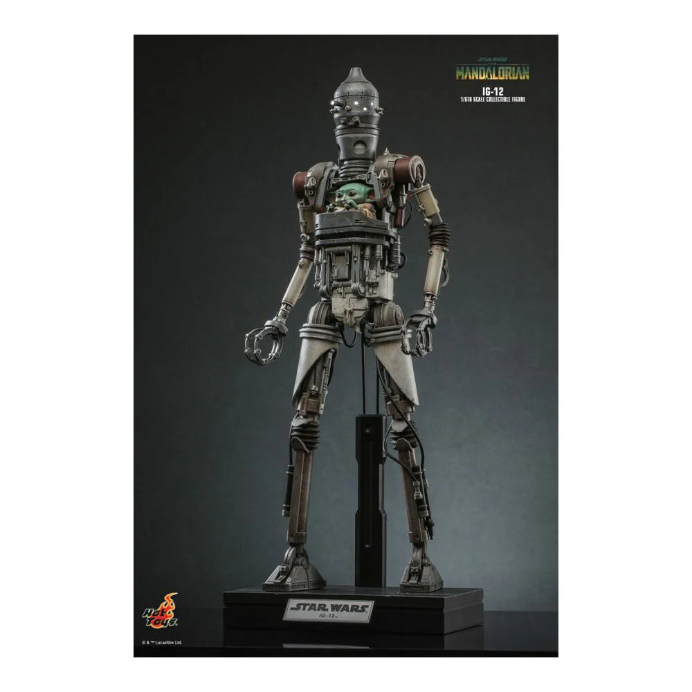 Star Wars: Mandalorian IG-12 1:6 Scale Collectable Action Figure - Image 2