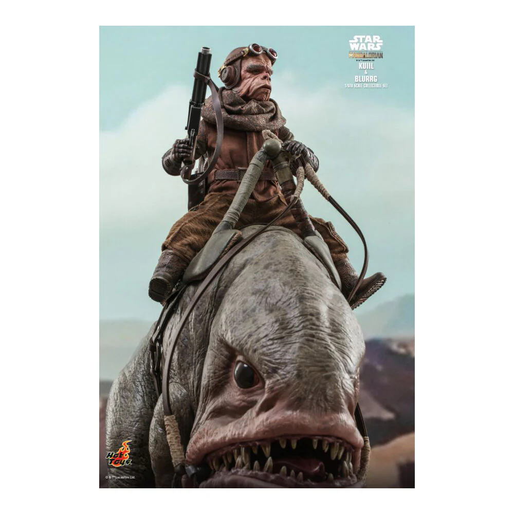 Star Wars Mandalorian Kuiil & Blurrg 16 Scale Action Figure - Image 2