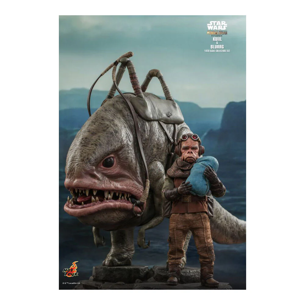 Star Wars Mandalorian Kuiil & Blurrg 16 Scale Action Figure - Image 7
