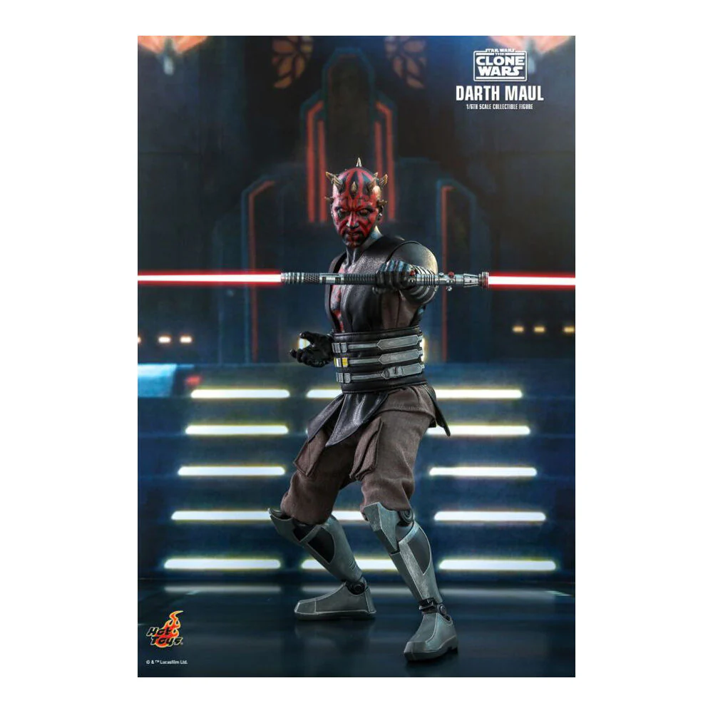 Star Wars: The Clone Wars Darth Maul 1:6 Scale Collectable Action Figure - Image 3
