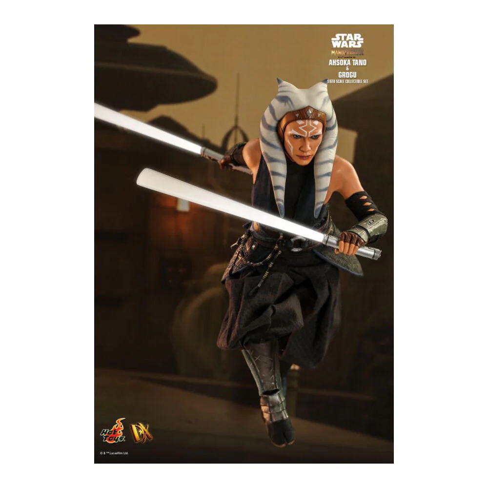 Star Wars The Mandalorian Ahsoka Tano & Grogu 1:6 Figure Collectable - Image 6