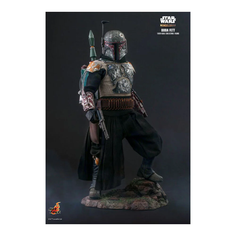 Star Wars The Mandalorian Boba Fett 1:6 Scale Collectable Action Figure - Image 6