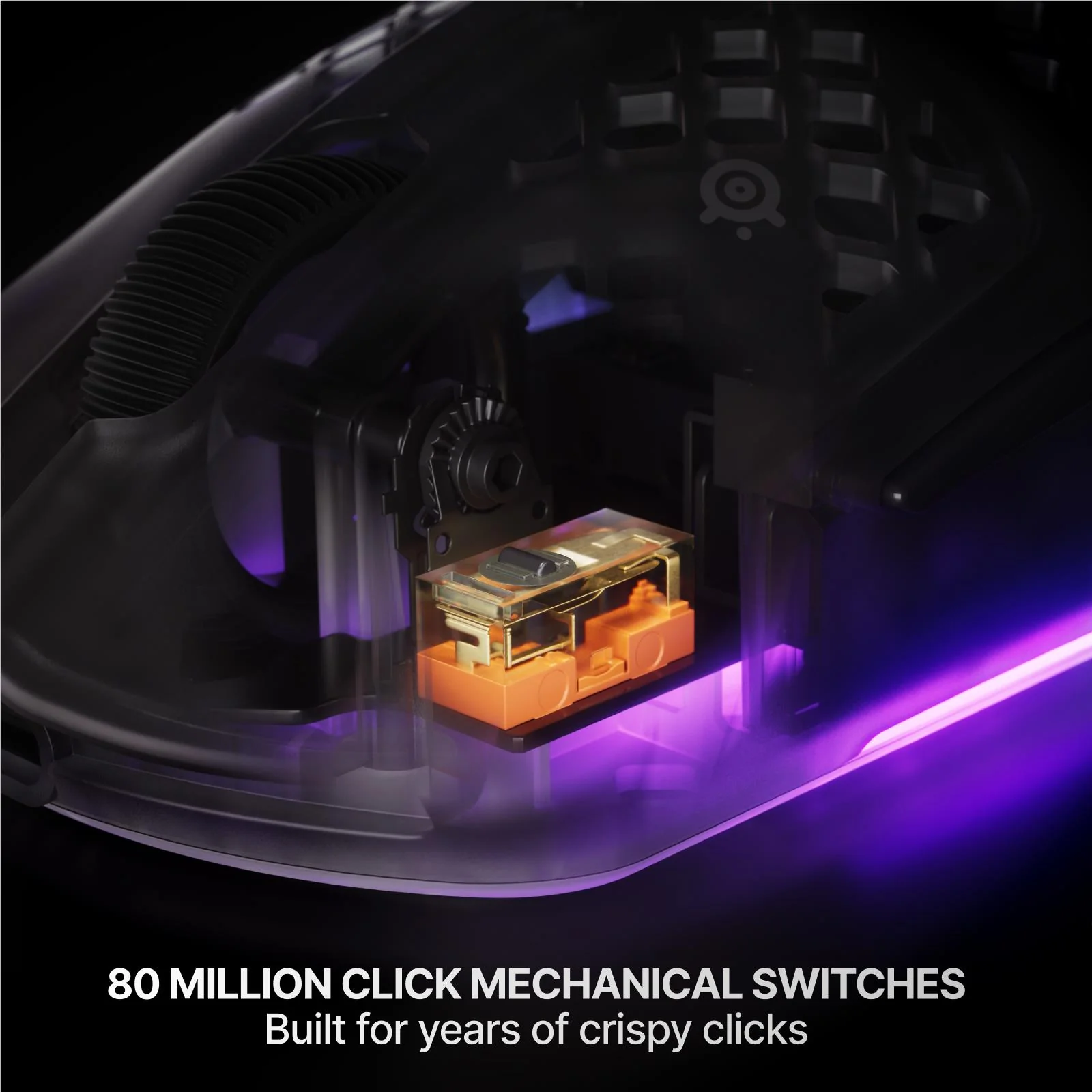 SteelSeries Aerox 3 Gen 2 Wireless Gaming Mouse Shadow - Image 6