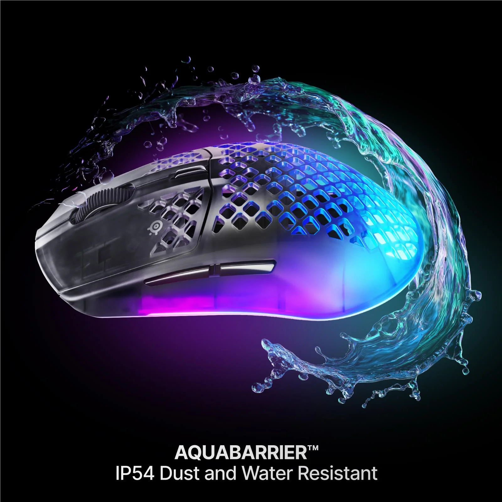 SteelSeries Aerox 3 Gen 2 Wireless Gaming Mouse Shadow - Image 7