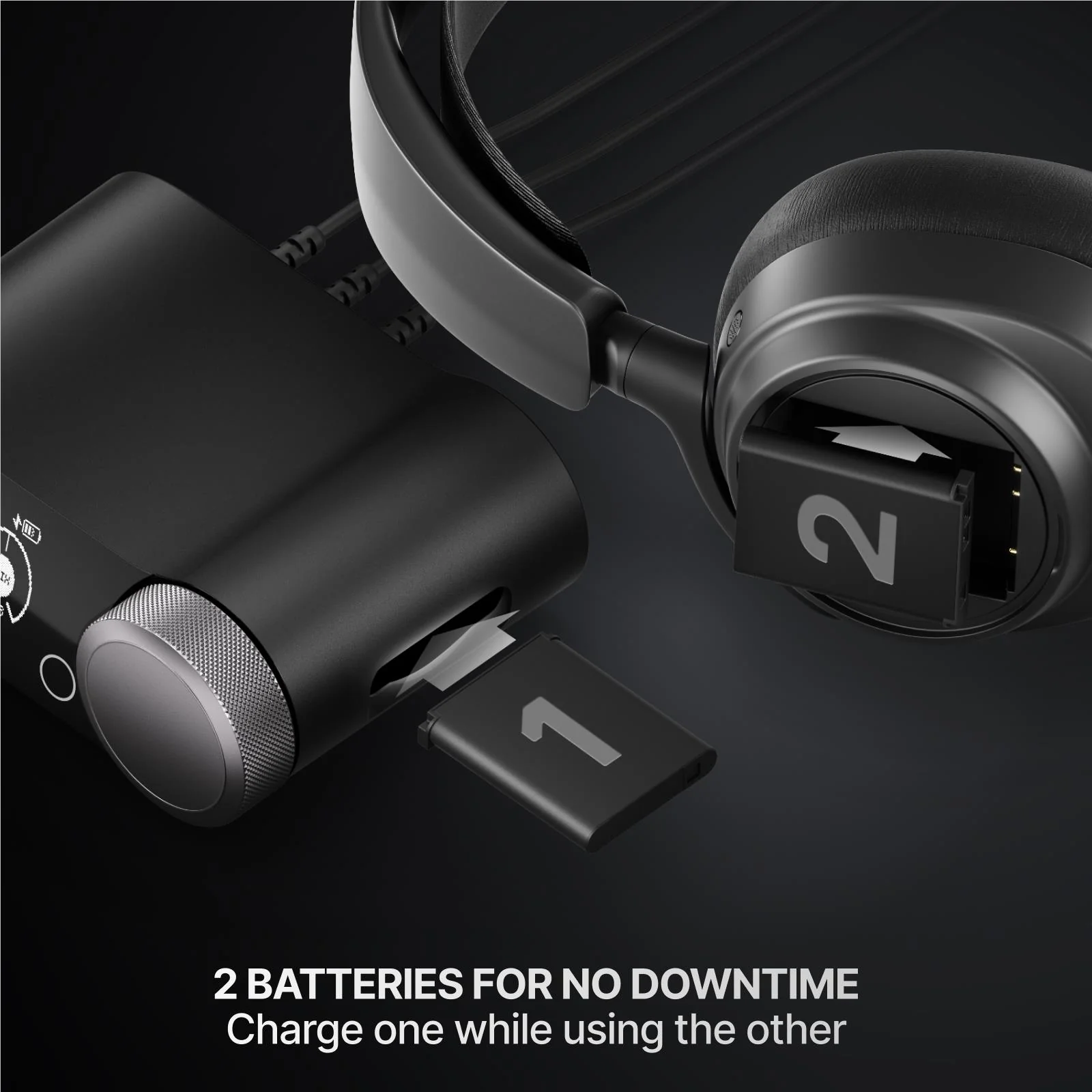 SteelSeries Arctis Nova Pro Omni Gaming Headset (Black) - Image 6