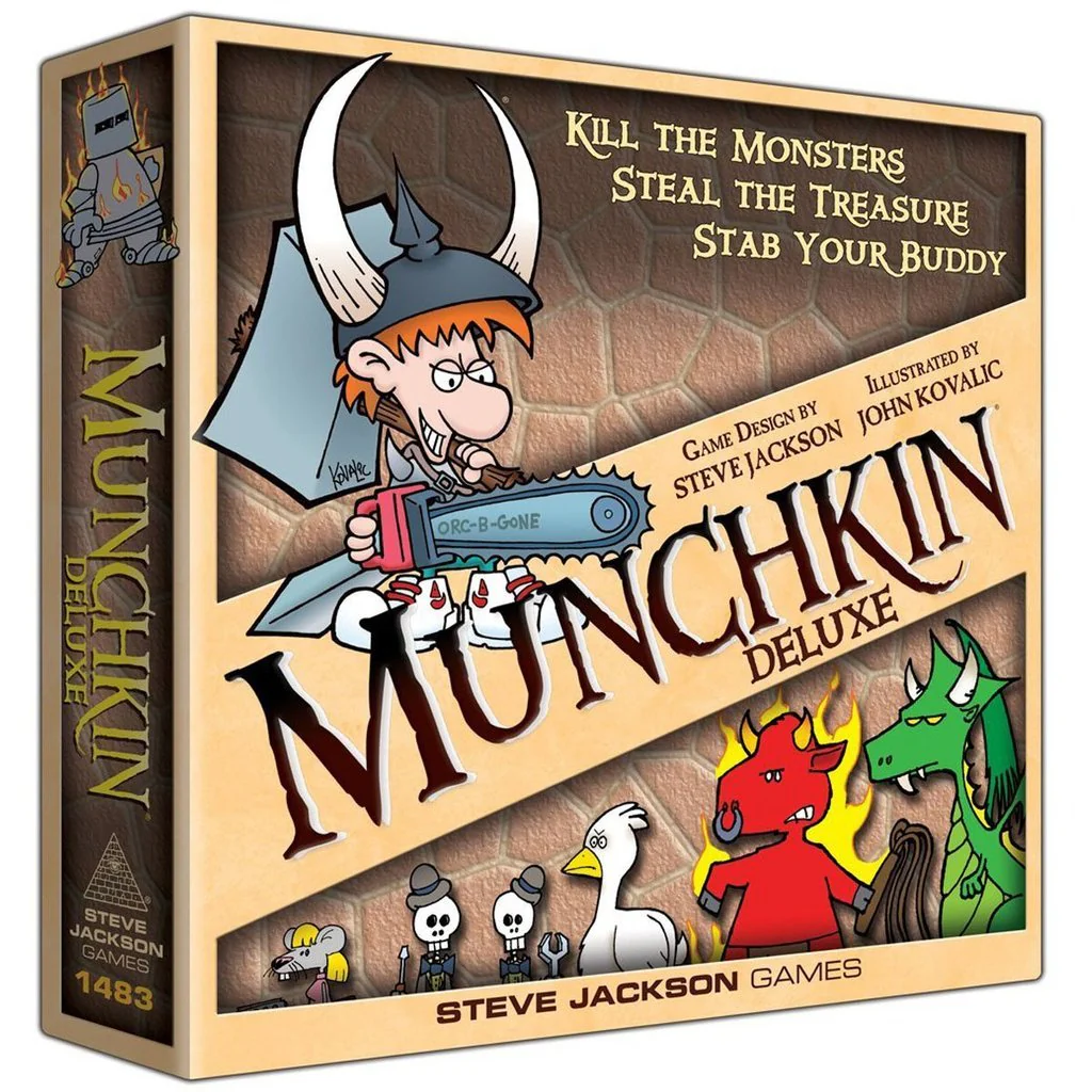 Steve Jackson Games Munchkin Deluxe Board Game