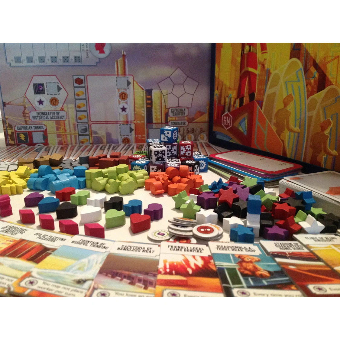 Stonemaier Games Euphoria: Build a Better Dystopia Game - Image 2
