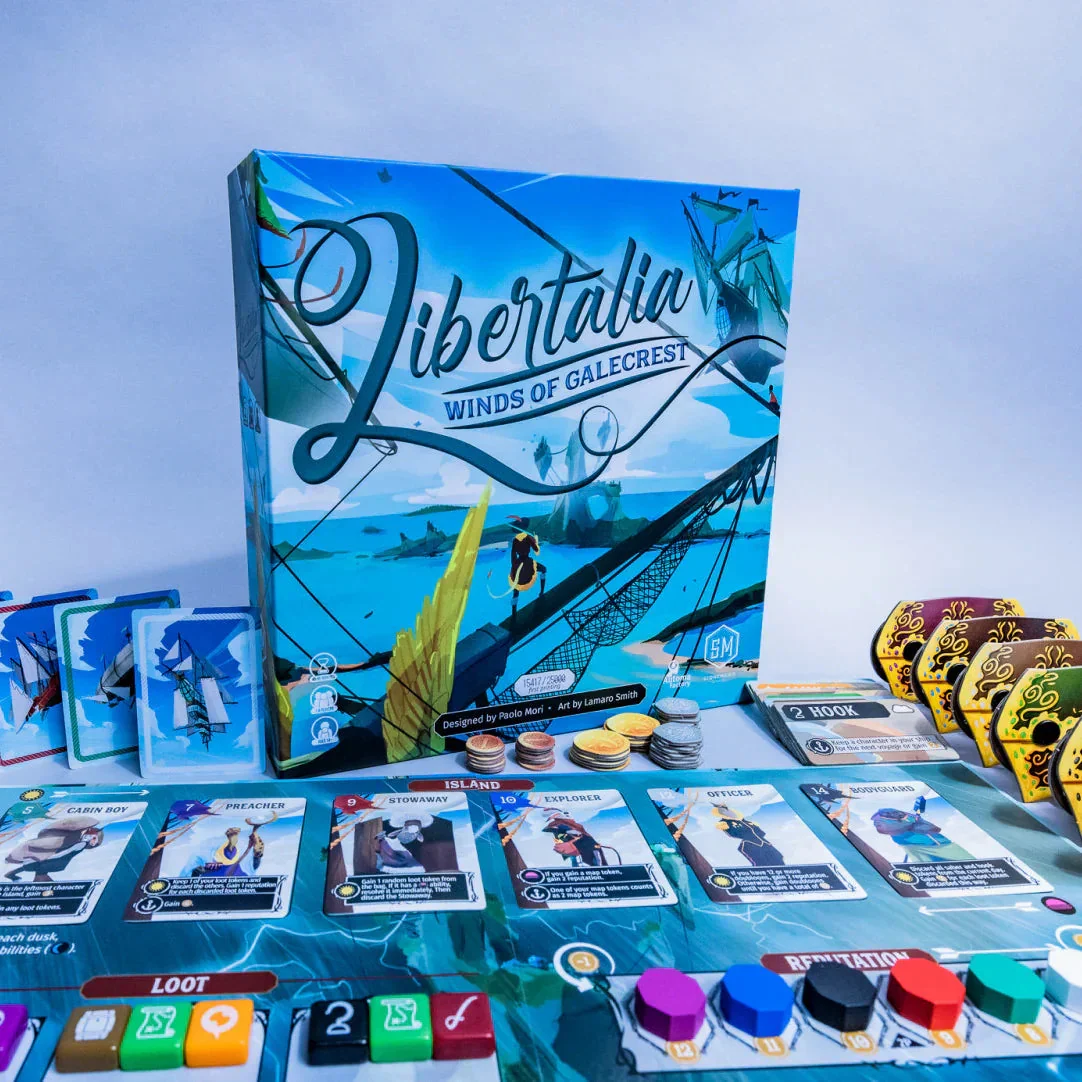 Stonemaier Games Libertalia Winds of Galecrest Tabletop Strategy Game - Image 2