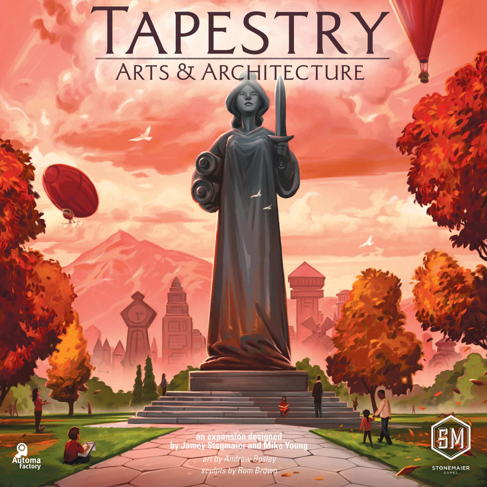 Stonemaier Games Tapestry Arts & Architecture Kids/Children Board Game 14y+ - Image 2