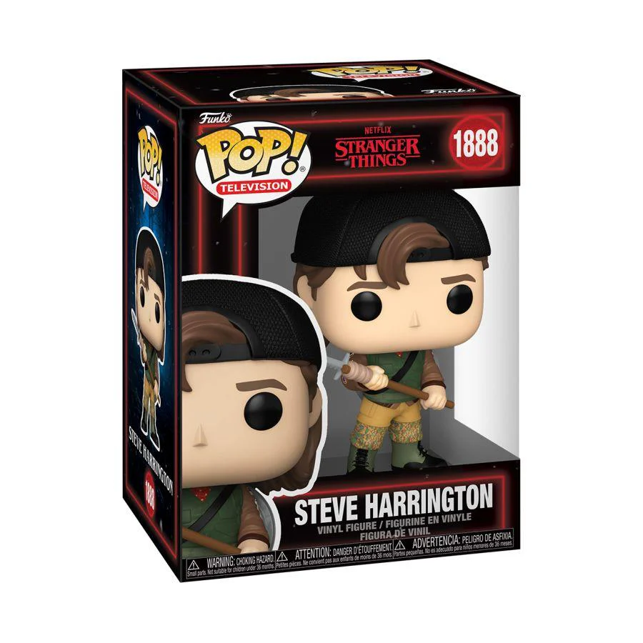 Stranger Things - Steve Harrington (with Weapon) Pop! Vinyl - Image 2