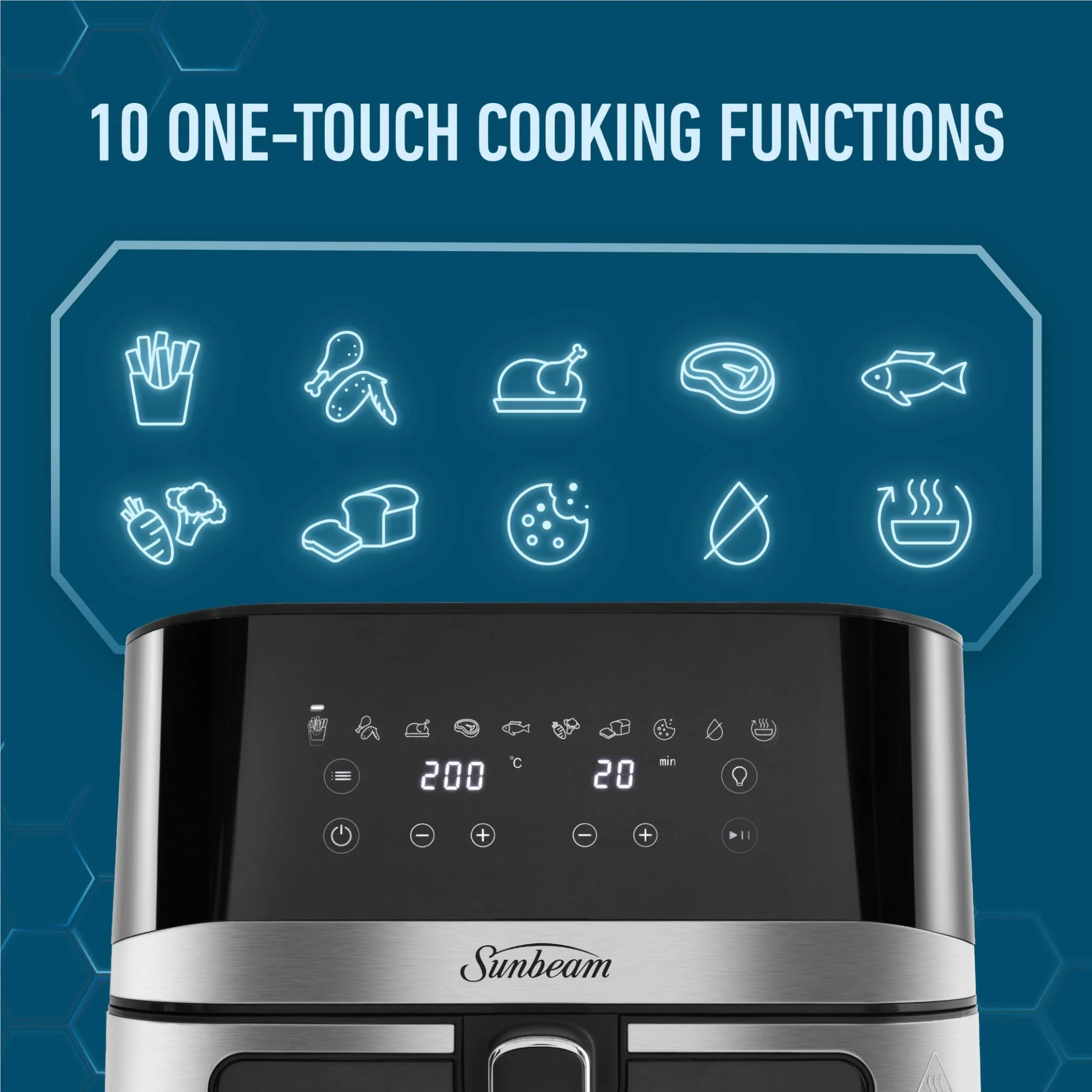 Sunbeam Alinea Max DiamondForce 7.5L  Air Fryer - Image 11