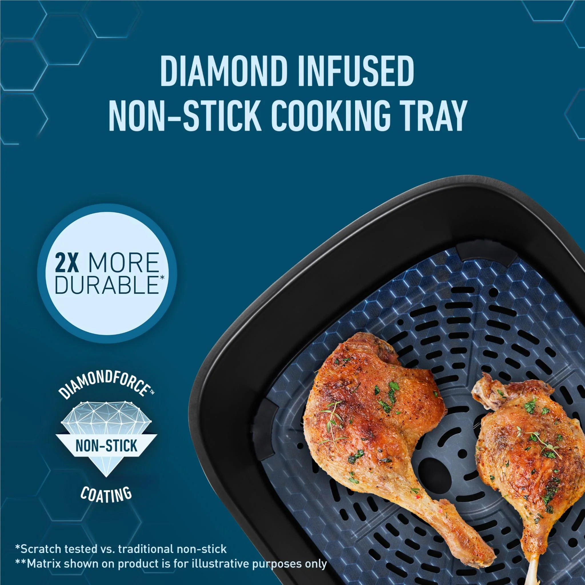 Sunbeam Alinea Pro DiamondForce 6L Air Fryer - Image 3